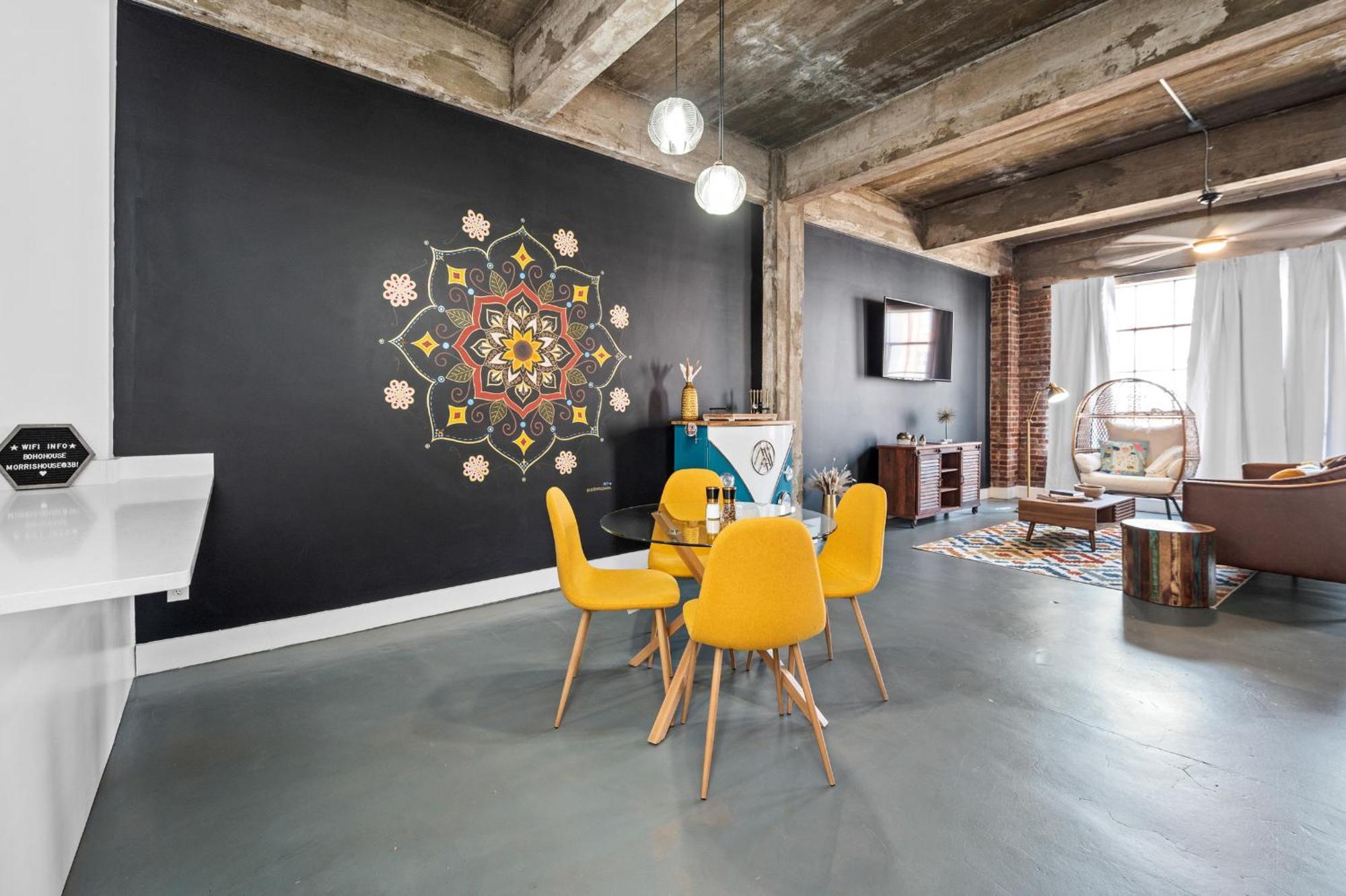 Charming Boho Loft On Historic Morris Ave Apartment